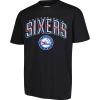 Ultra Game Men’s NBA Official Super Soft Supreme T-Shirt(Black)