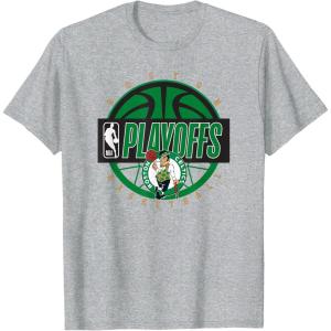 Boston Celtics Officially Licensed Playoffs T-Shirt(Heather Grey)