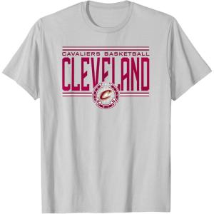 NBA Cleveland Cavaliers City Pride T-Shirt(Silver Grey)