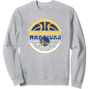 NBA Golden State Warriors Pick and Roll Sweatshirt(Heather Grey)
