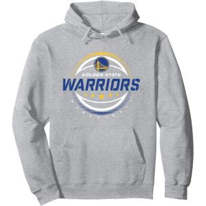 NBA Golden State Warriors The Rock Pullover Hoodie(Heather Grey)