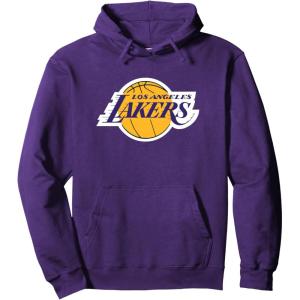 NBA Los Angeles Lakers Officially Licensed Pullover Hoodie(Purple)