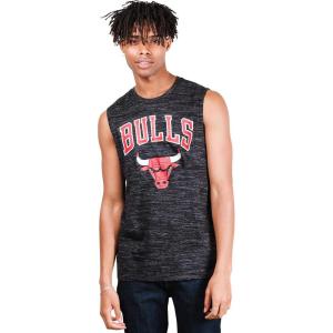 Ultra Game Youth NBA Official Standard Poly AIR MESH Muscle Tank(Black Space Dye)