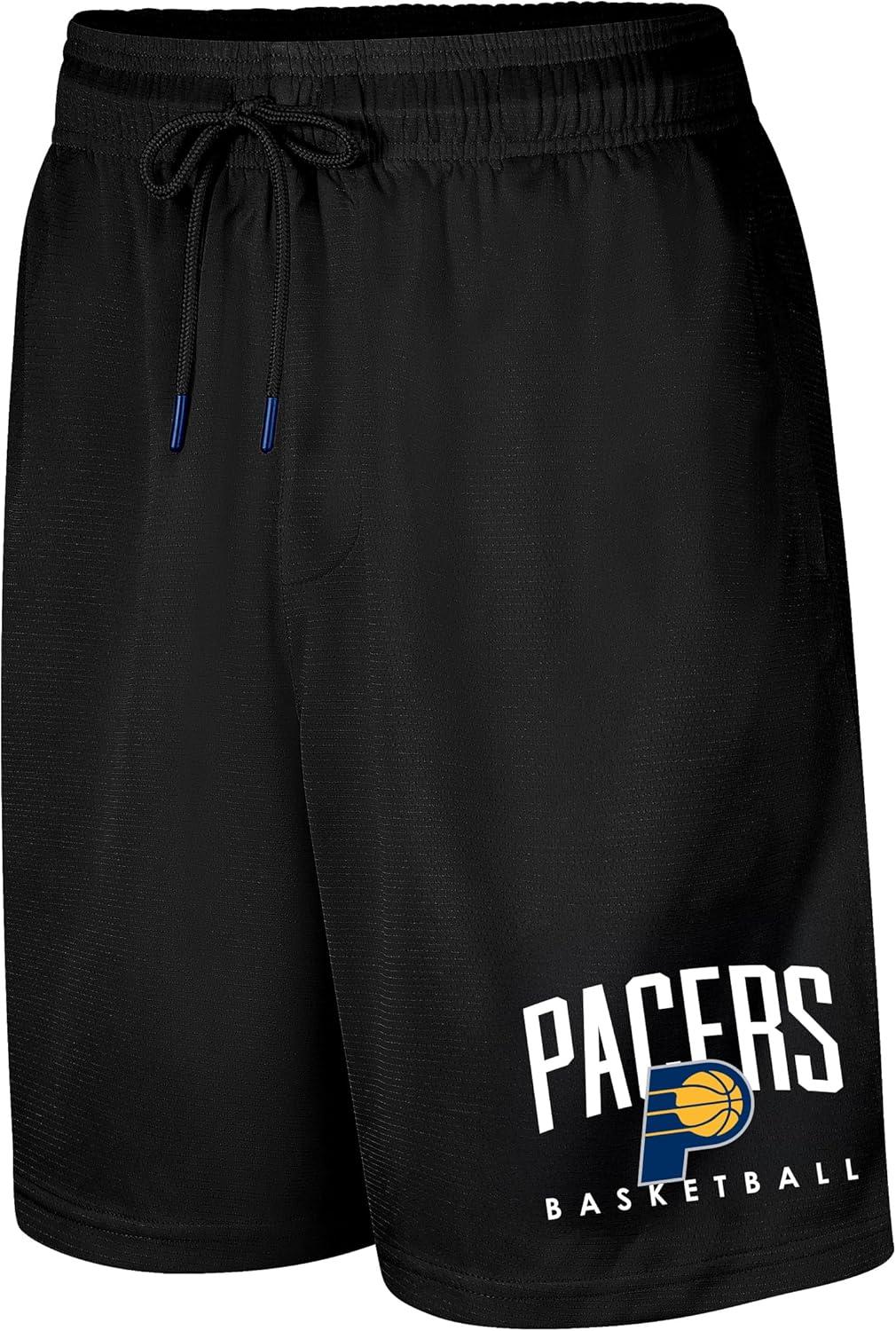 imageUltra Game Mens NBA Official Soft Air Mesh Teamster Basketball Shorts Classic FitBlack