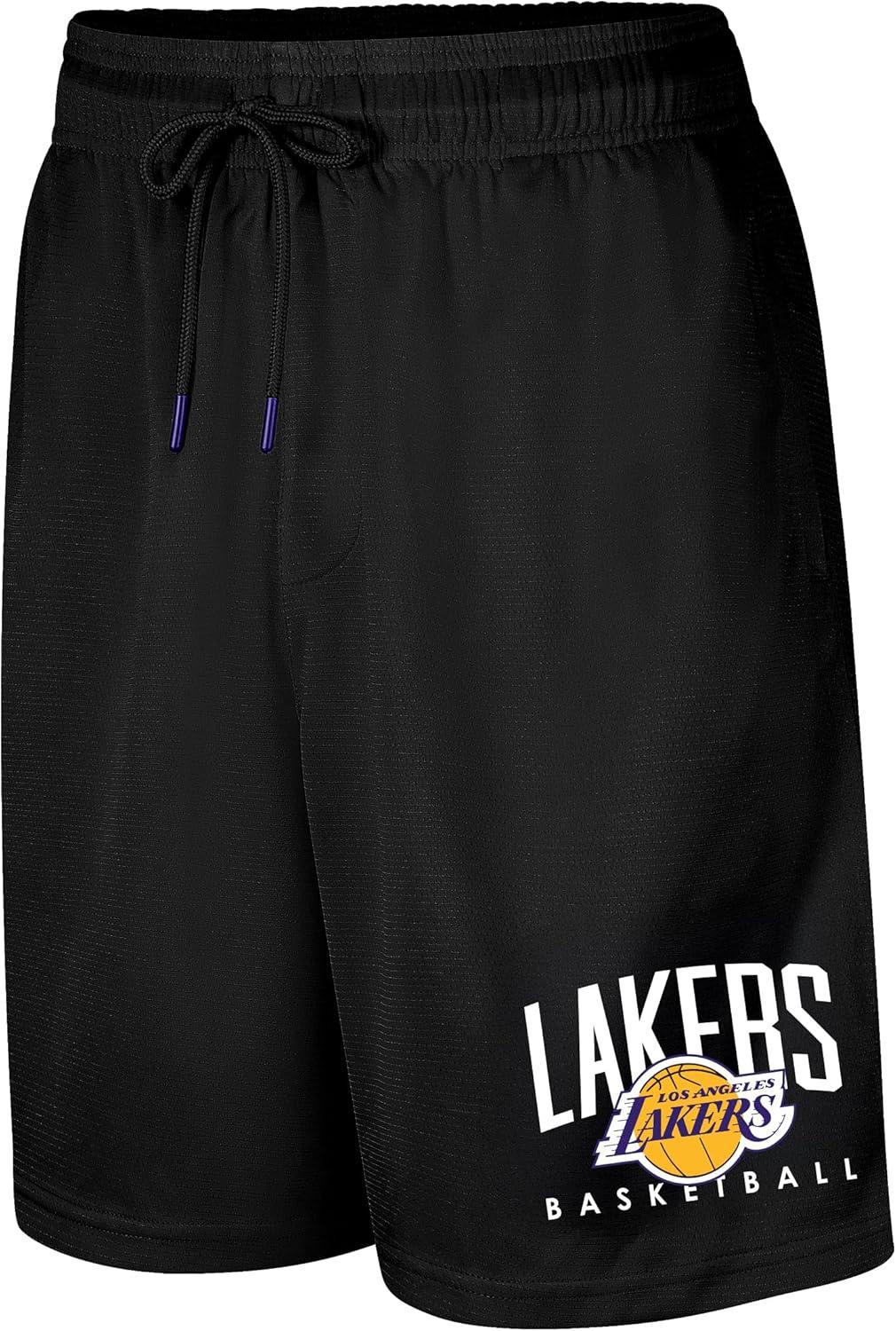 imageUltra Game Mens NBA Official Soft Air Mesh Teamster Basketball Shorts Classic FitBlack