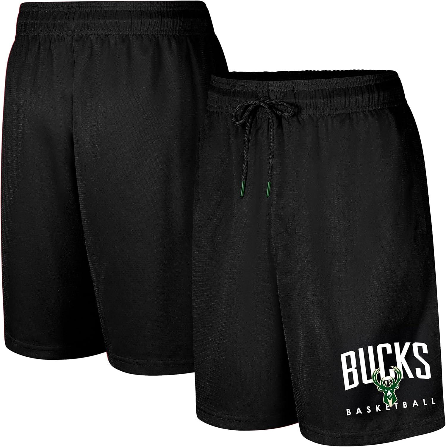 imageUltra Game Mens NBA Official Soft Air Mesh Teamster Basketball Shorts Classic FitBlack