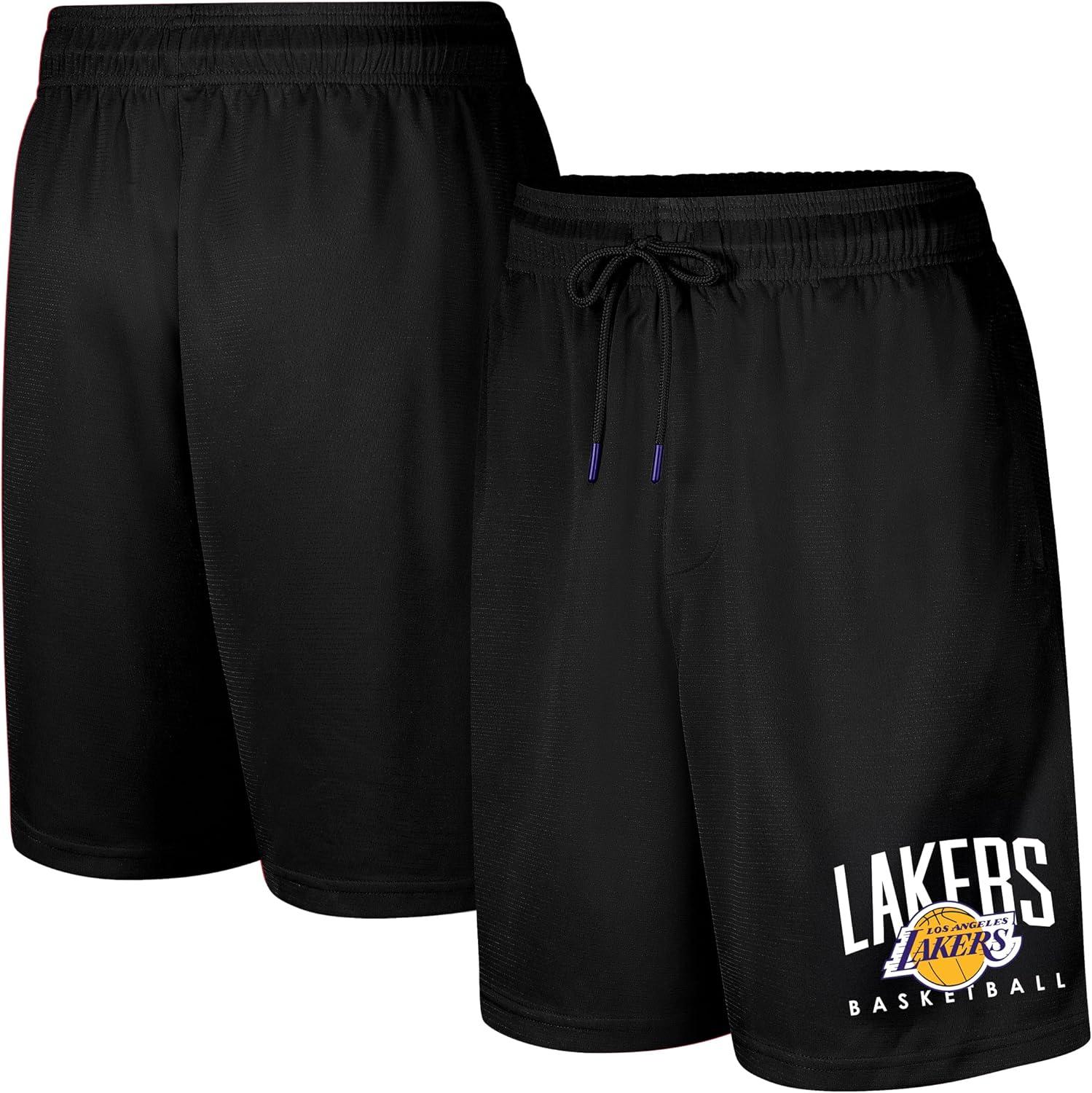 imageUltra Game Mens NBA Official Soft Air Mesh Teamster Basketball Shorts Classic FitBlack
