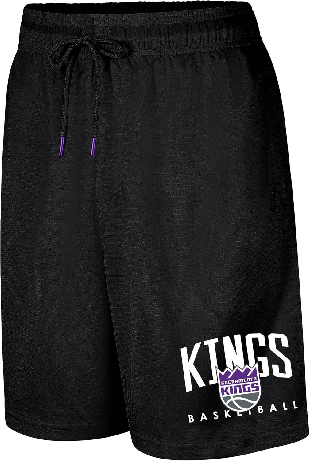 imageUltra Game Mens NBA Official Soft Air Mesh Teamster Basketball Shorts Classic FitBlack