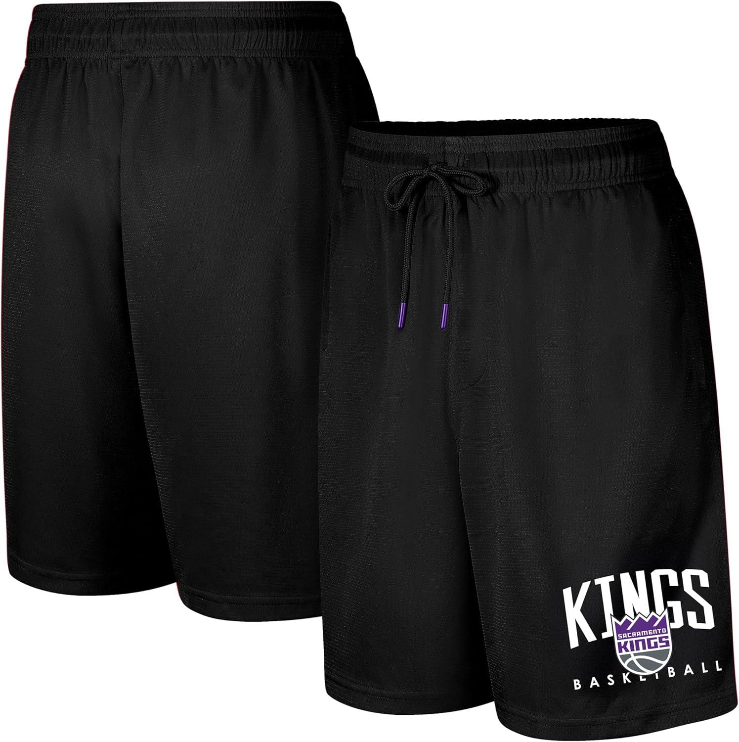 imageUltra Game Mens NBA Official Soft Air Mesh Teamster Basketball Shorts Classic FitBlack