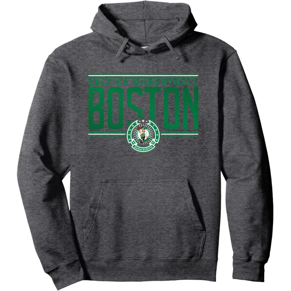 imageNBA Boston Celtics City Pride Pullover HoodieDark Heather Grey