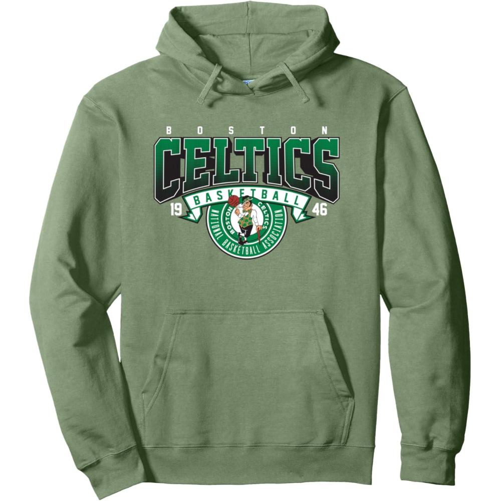 imageNBA Boston Celtics Coming At Ya Pullover HoodieSage Green