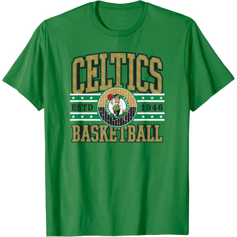 imageNBA Boston Celtics Courtside TShirtKelly Green