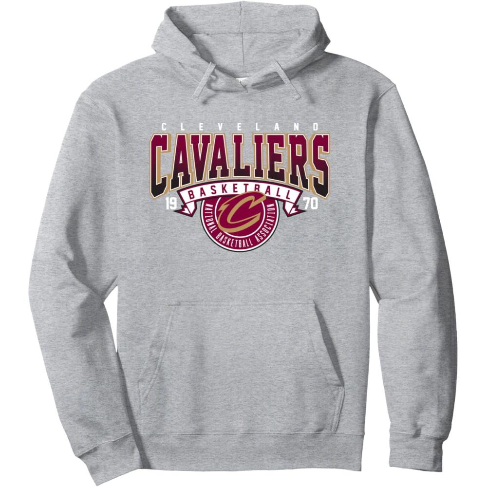 imageNBA Cleveland Cavaliers Coming At Ya Pullover HoodieHeather Grey