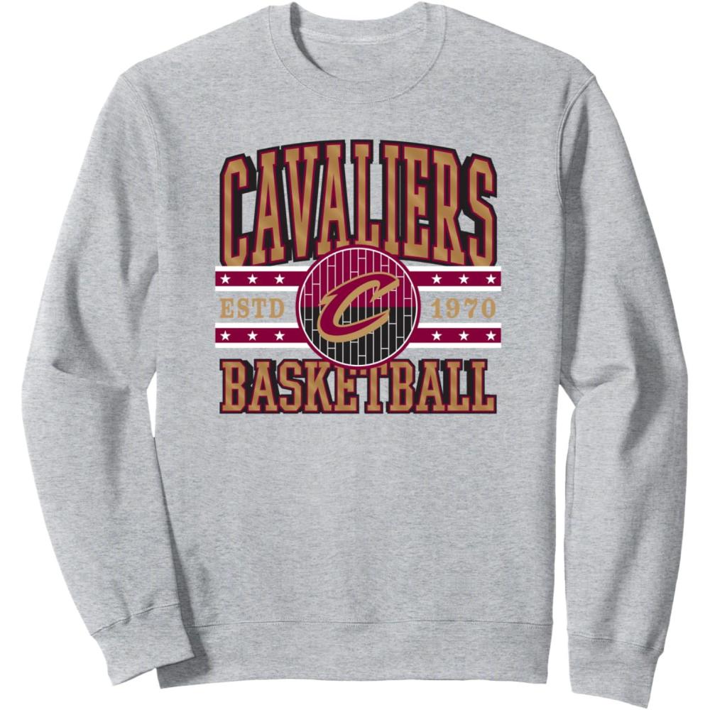 imageNBA Cleveland Cavaliers Courtside SweatshirtHeather Grey