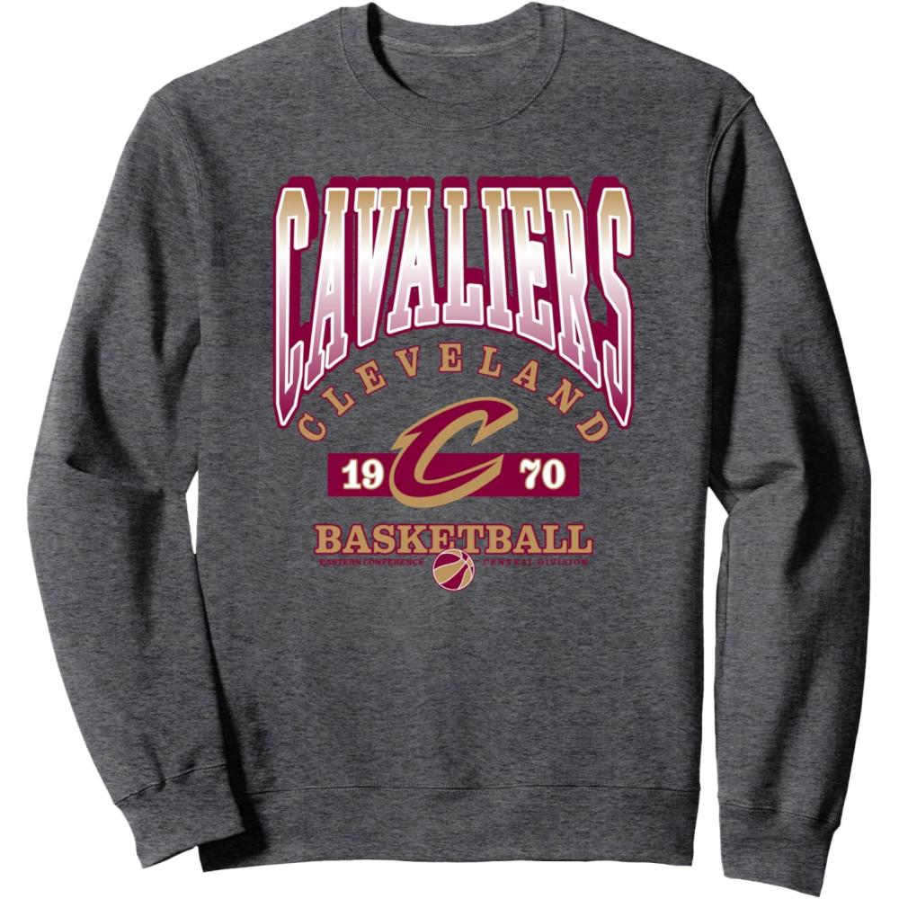 imageNBA Cleveland Cavaliers Homecourt Advantage SweatshirtDark Heather Grey