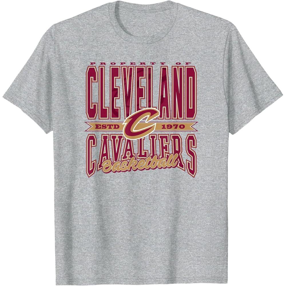 imageNBA Cleveland Cavaliers Nonstop Action TShirtHeather Grey