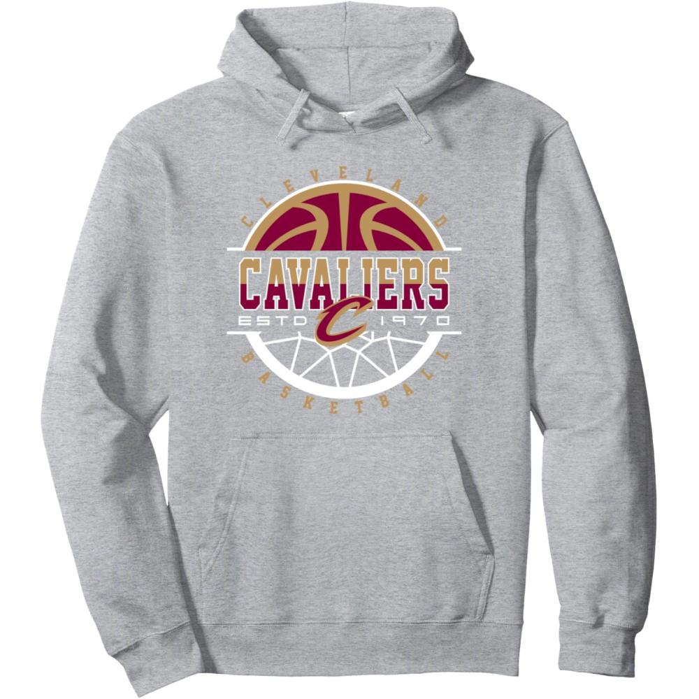 imageNBA Cleveland Cavaliers Pick and Roll Pullover HoodieHeather Grey