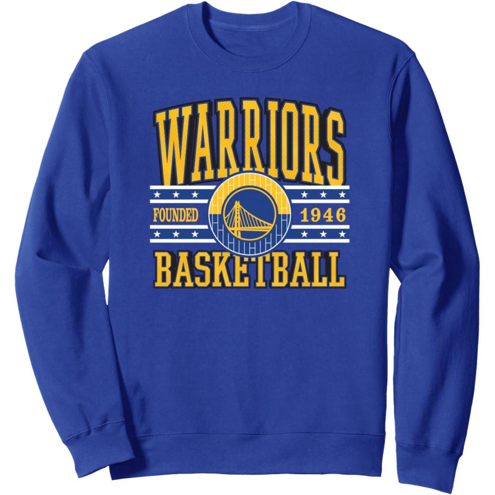 imageNBA Golden State Warriors Courtside SweatshirtRoyal Blue