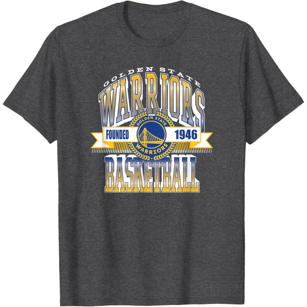 imageNBA Golden State Warriors Gametime TShirtDark Heather Grey