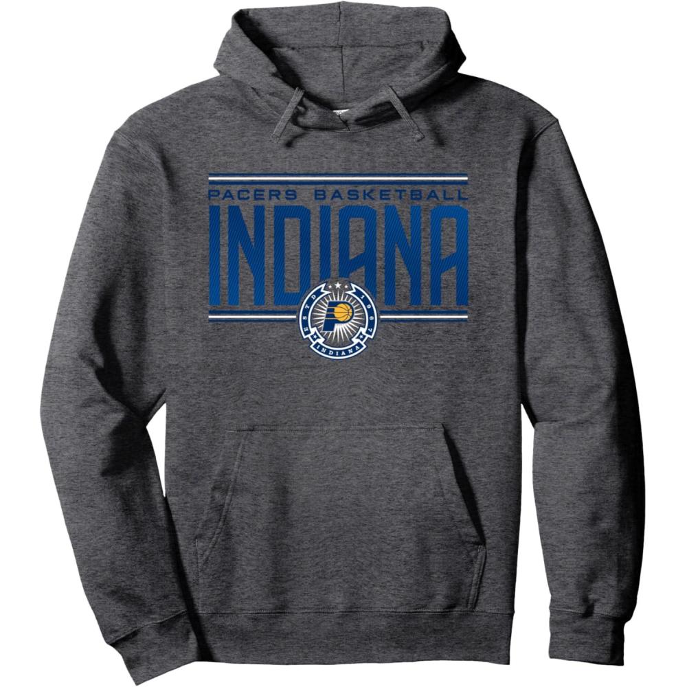 imageNBA Indiana Pacers City Pride Pullover HoodieDark Heather Grey