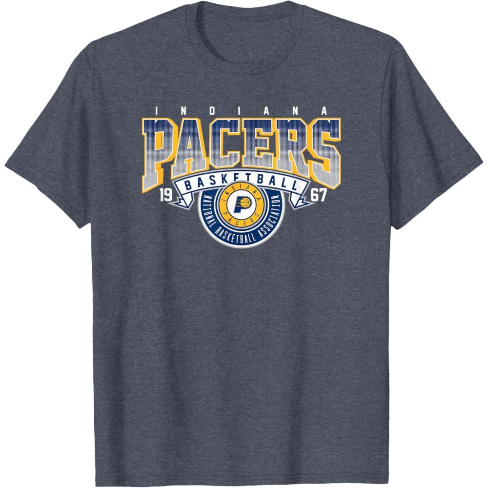 imageNBA Indiana Pacers Coming At Ya TShirtHeather Blue