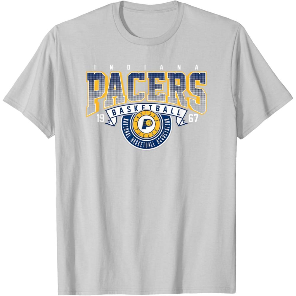 imageNBA Indiana Pacers Coming At Ya TShirtSilver Grey