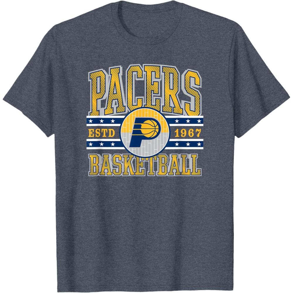 imageNBA Indiana Pacers Courtside TShirtHeather Blue