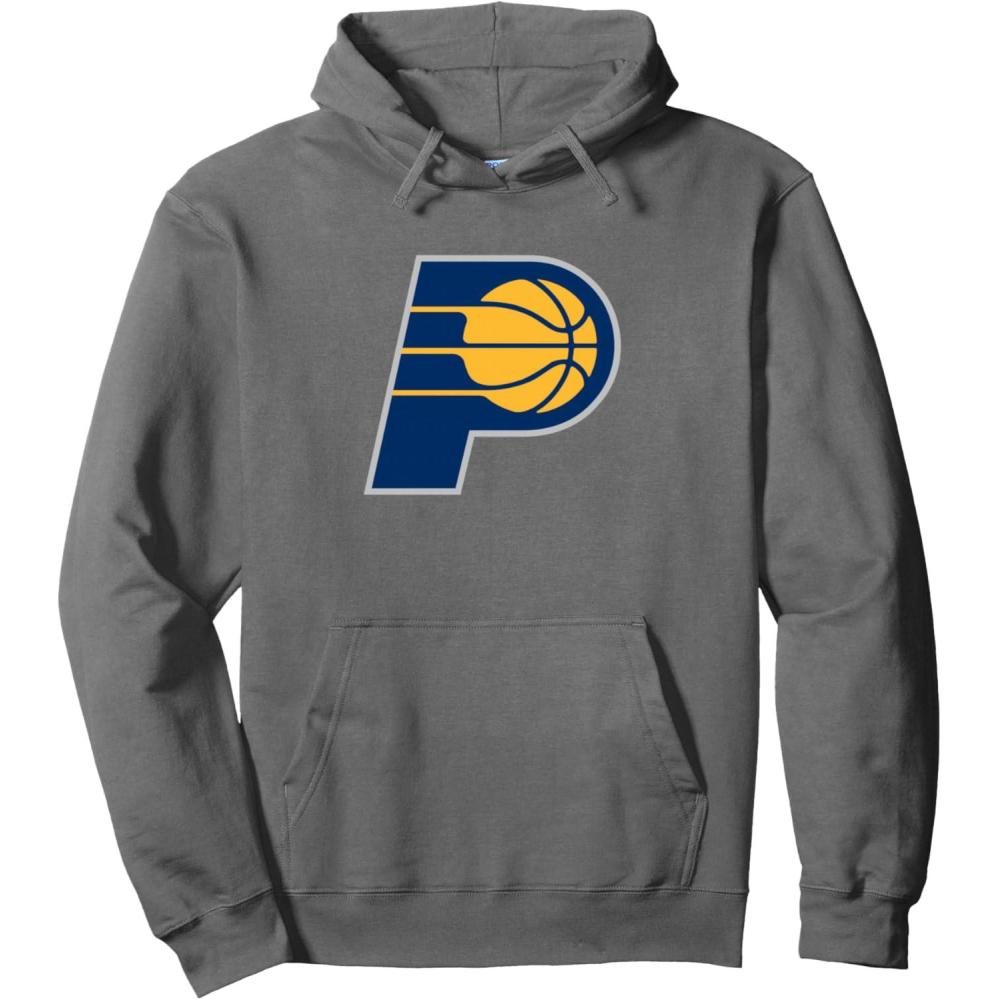 imageNBA Indiana Pacers Officially Licensed Pullover HoodieAsphalt Grey