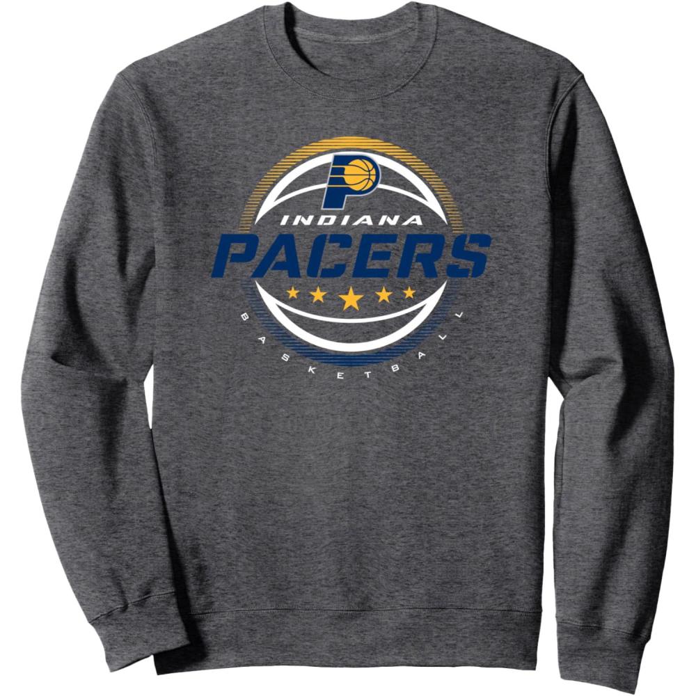 imageNBA Indiana Pacers The Rock SweatshirtDark Heather Grey