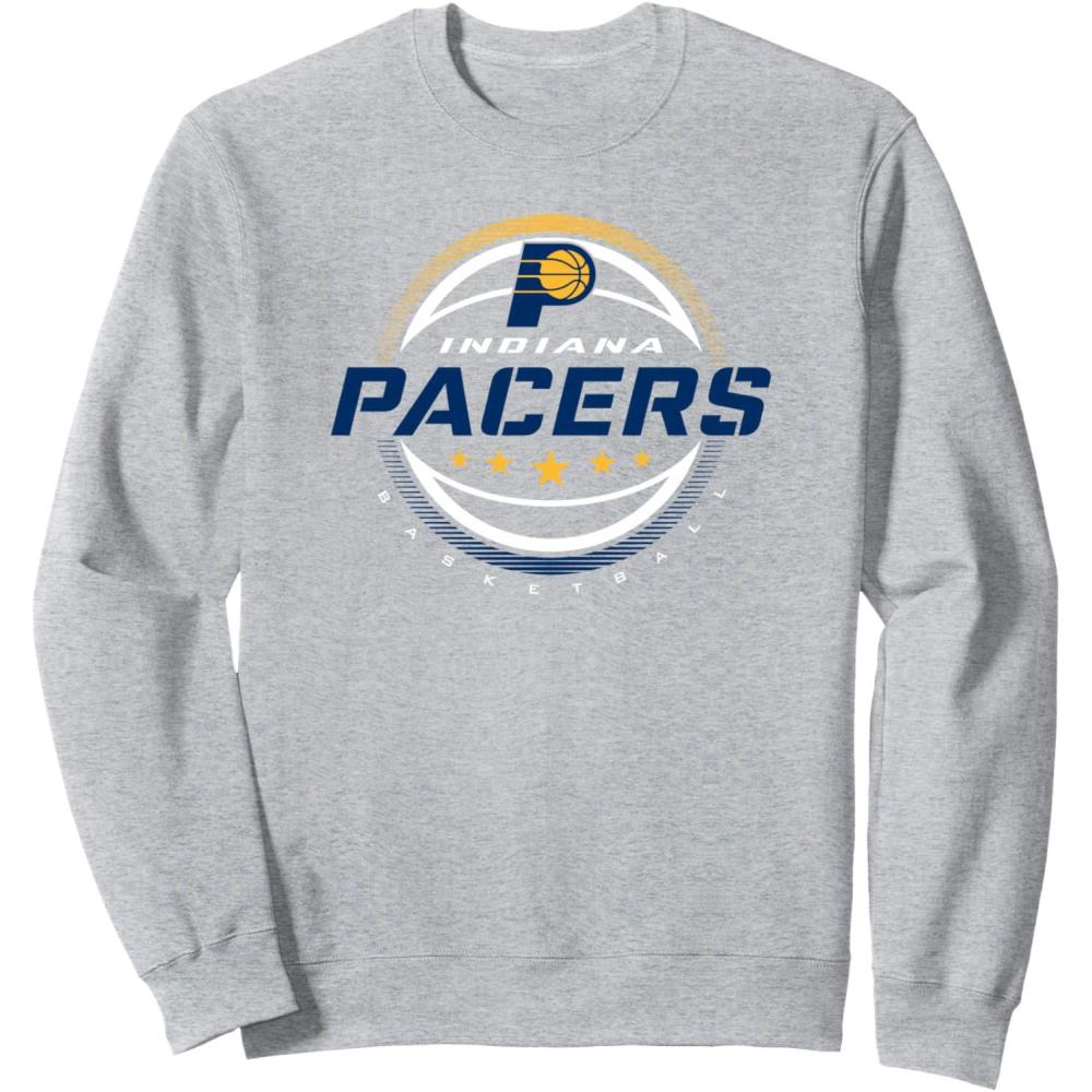 imageNBA Indiana Pacers The Rock SweatshirtHeather Grey