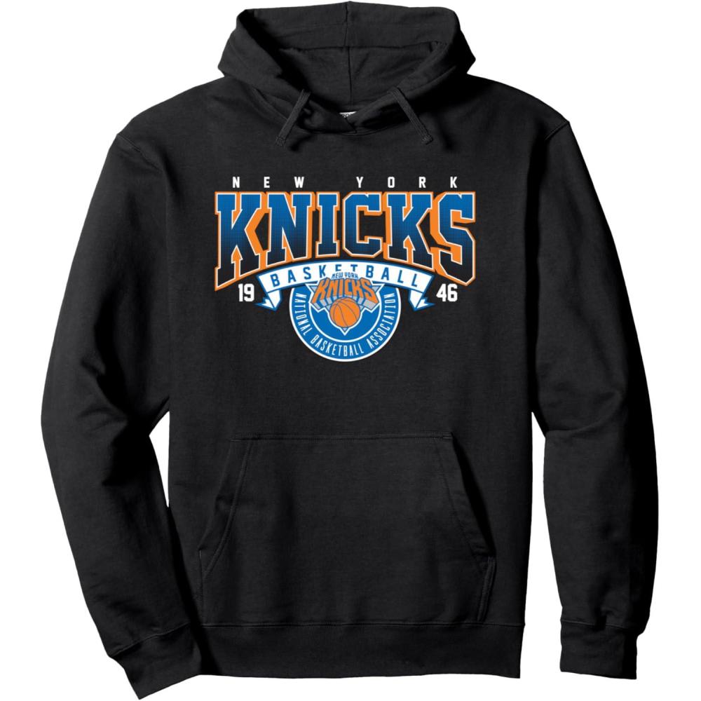 imageNBA New York Knicks Coming At Ya Pullover HoodieBlack