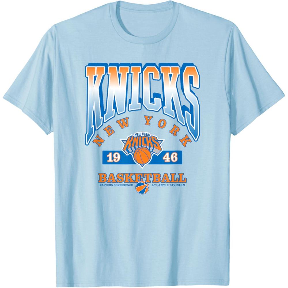 imageNBA New York Knicks Homecourt Advantage TShirtBaby Blue