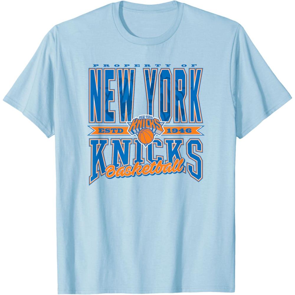 imageNBA New York Knicks Nonstop Action TShirtBaby Blue
