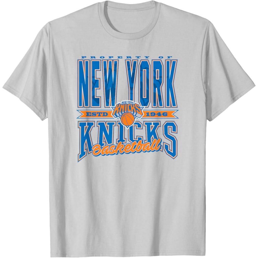 imageNBA New York Knicks Nonstop Action TShirtSilver Grey