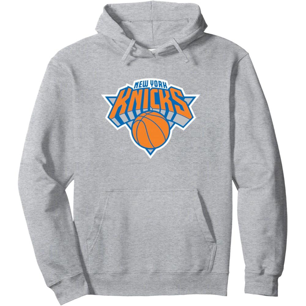 imageNBA New York Knicks Officially Licensed Pullover HoodieHeather Grey