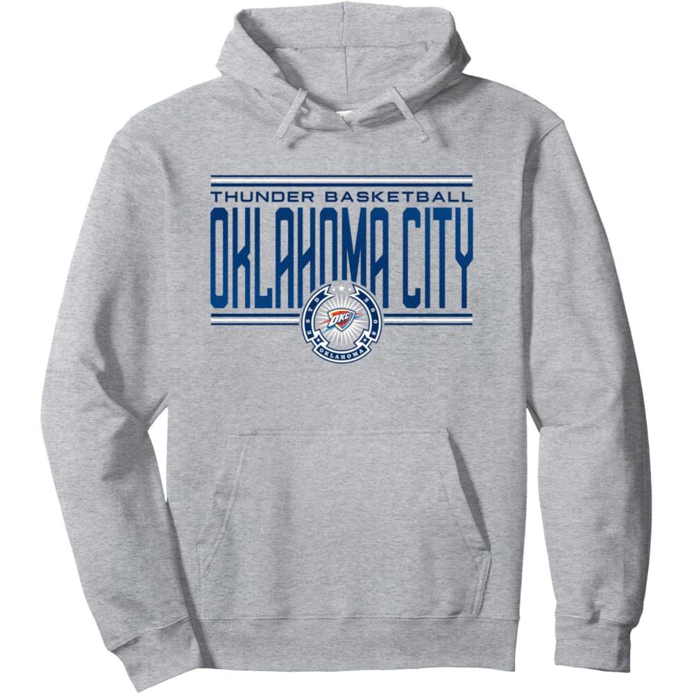 imageNBA Oklahoma City Thunder City Pride Pullover HoodieHeather Grey