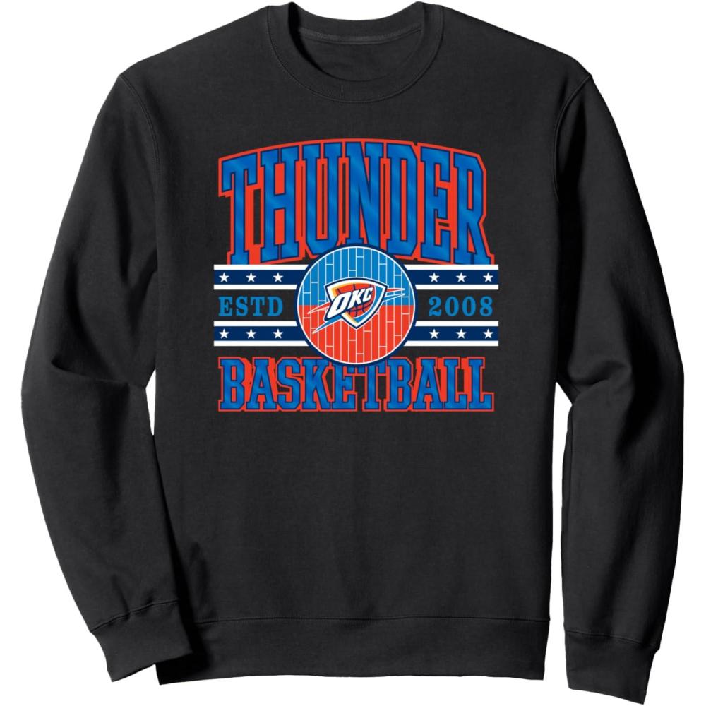 imageNBA Oklahoma City Thunder Courtside SweatshirtBlack