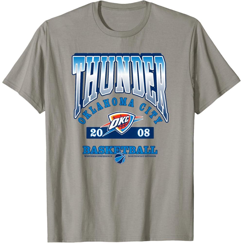 imageNBA Oklahoma City Thunder Homecourt Advantage TShirtSlate Grey