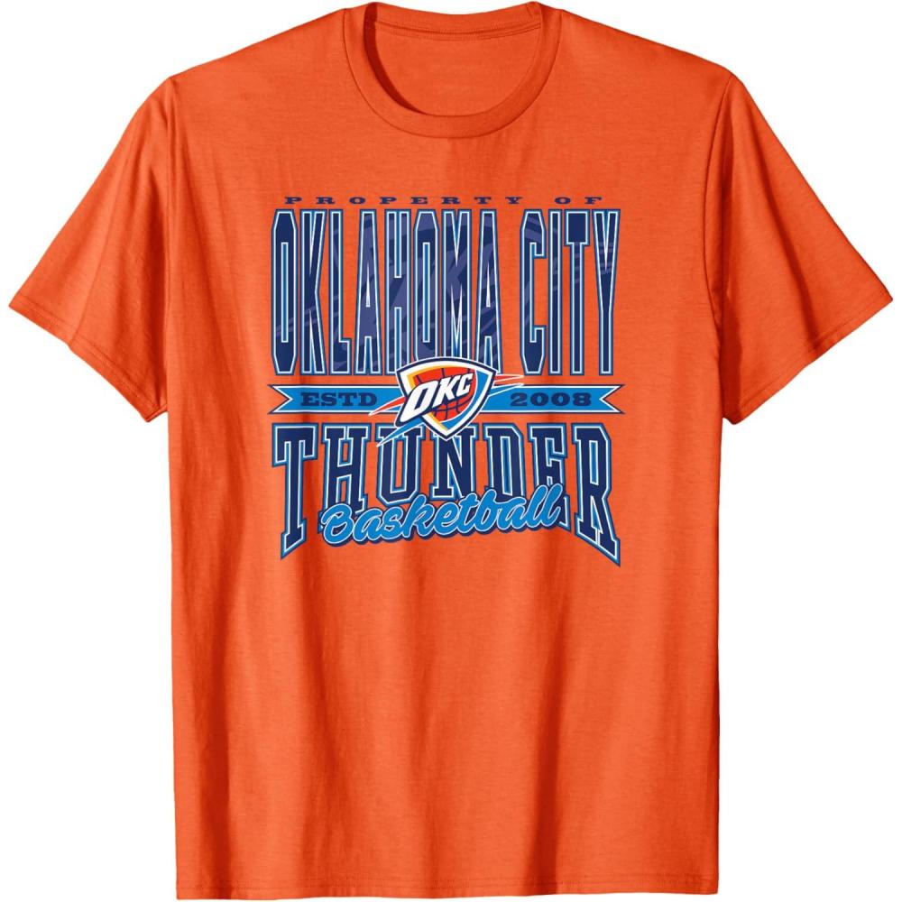 imageNBA Oklahoma City Thunder Nonstop Action TShirtOrange