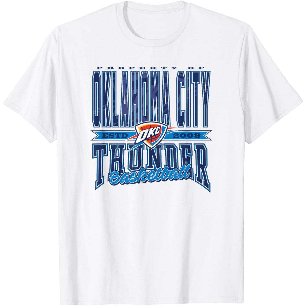 imageNBA Oklahoma City Thunder Nonstop Action TShirtWhite