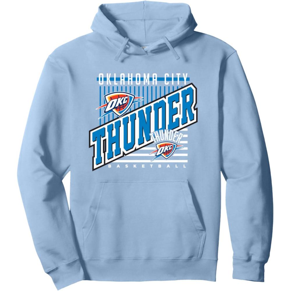 imageNBA Oklahoma City Thunder Rise Above Pullover HoodieDusty Blue