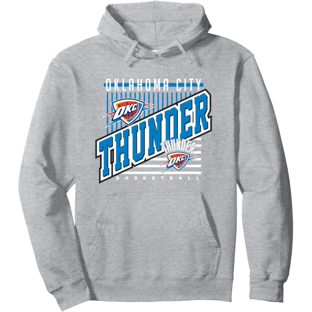 imageNBA Oklahoma City Thunder Rise Above Pullover HoodieHeather Grey