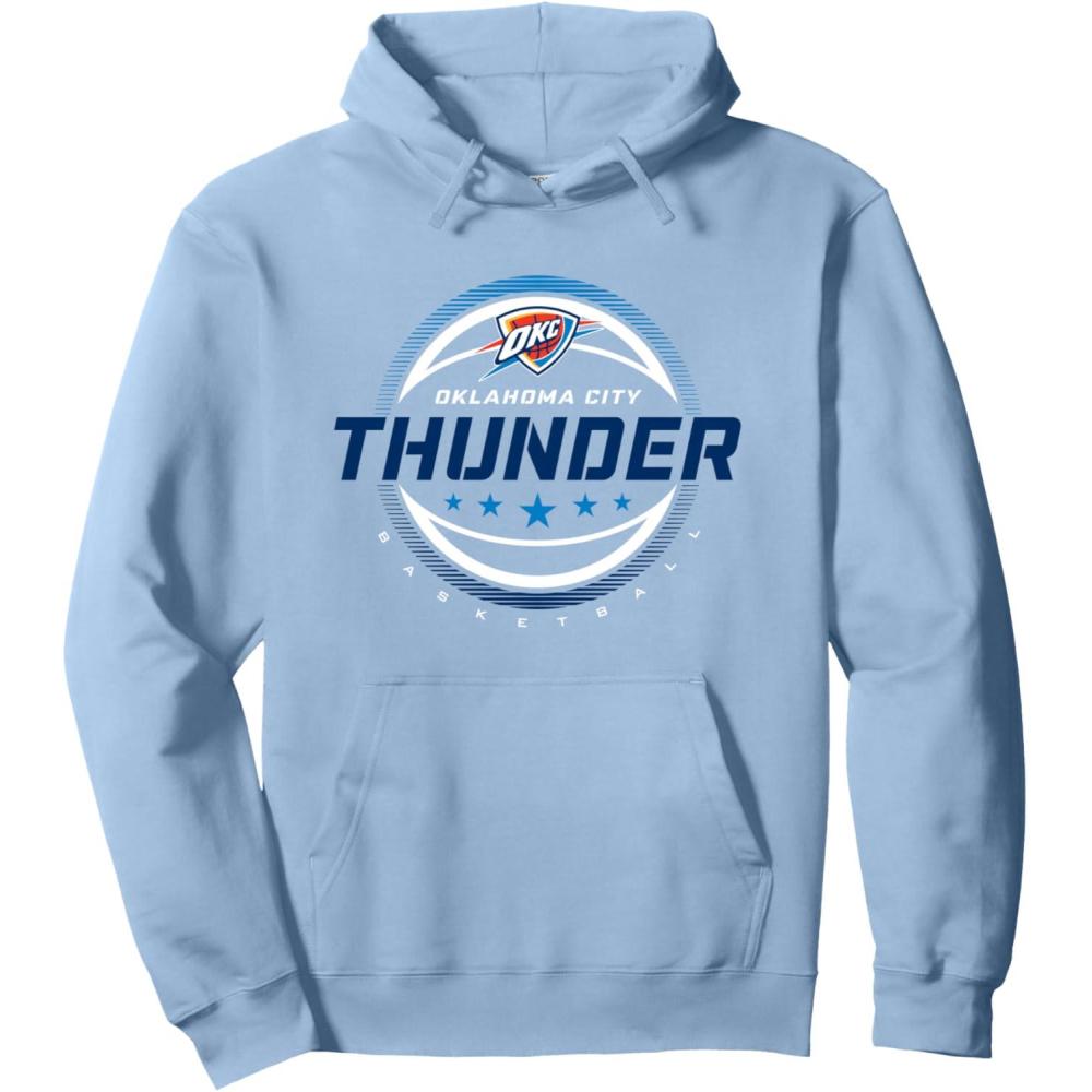 imageNBA Oklahoma City Thunder The Rock Pullover HoodieDusty Blue