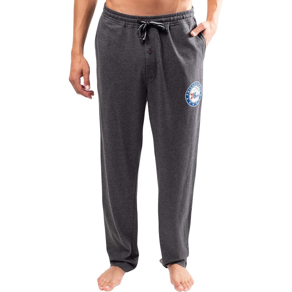imageUltra Game Men NBA Official Sleepwear Super Soft Pajama Loungewear PantsHeather Charcoal