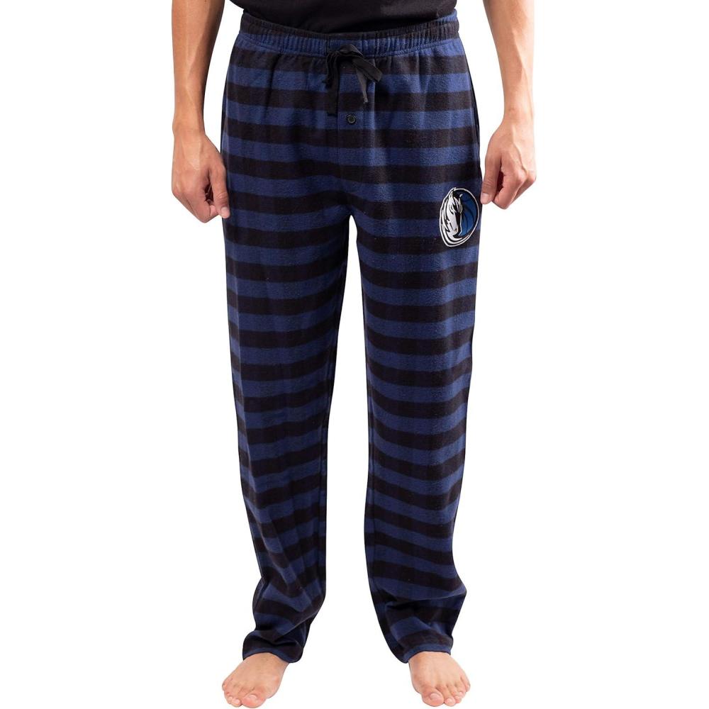 imageUltra Game Mens NBA Official Sleepwear Super Soft Flannel Pajama Loungewear PantsDallas Mavericks