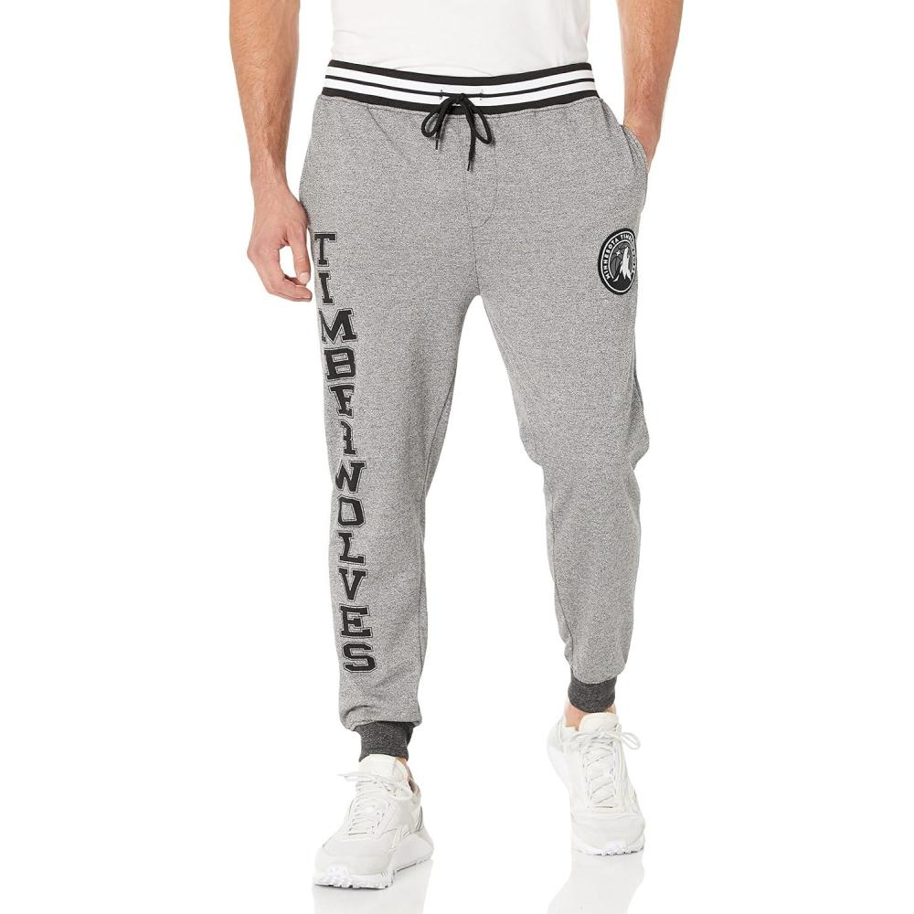 imageUltra Game Mens NBA Official Soft Fleece Active Jogger SweatpantsMinnesota Timberwolves