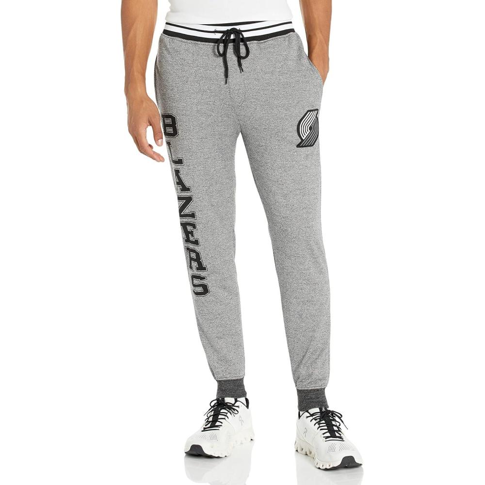 imageUltra Game Mens NBA Official Soft Fleece Active Jogger SweatpantsPortland Trail Blazers