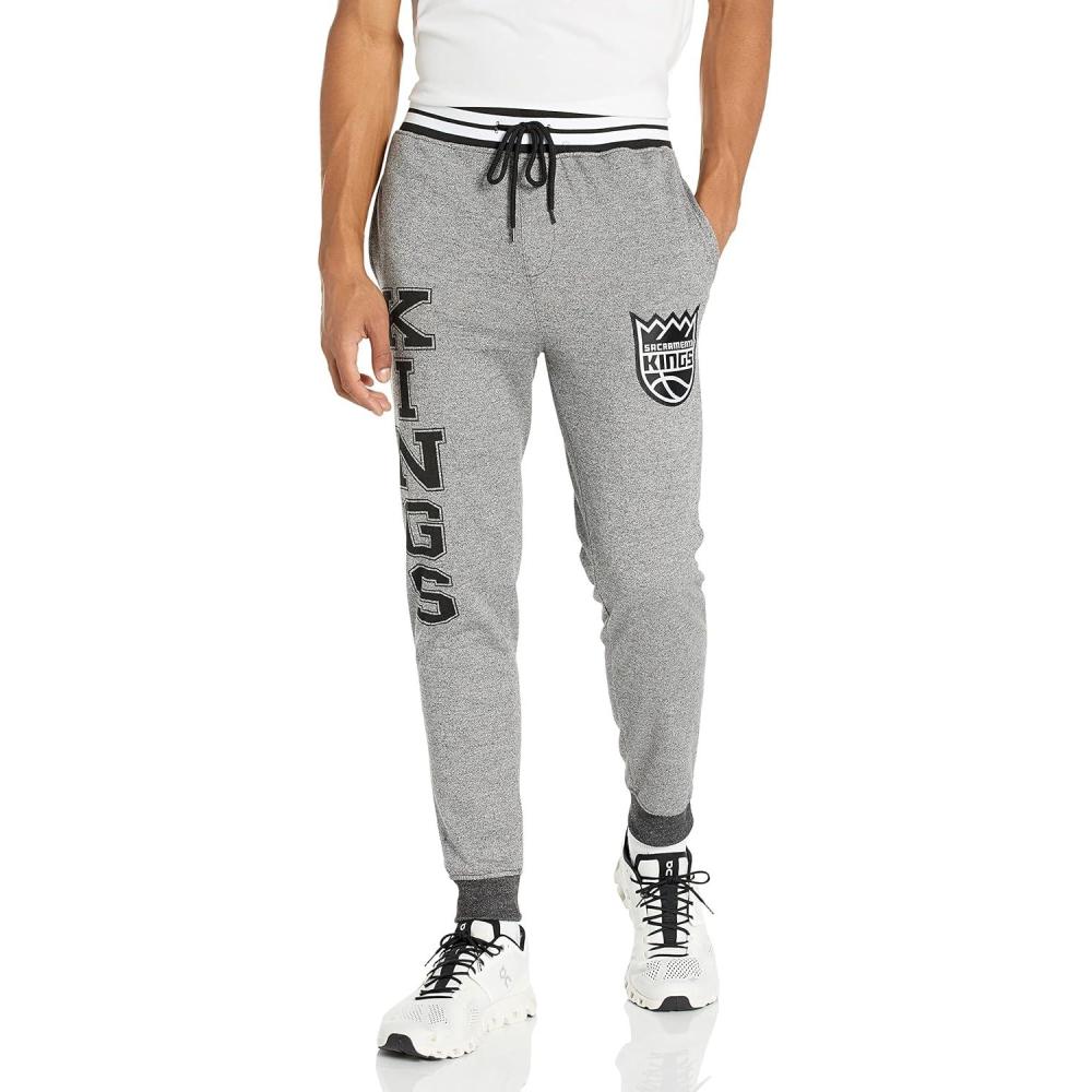 imageUltra Game Mens NBA Official Soft Fleece Active Jogger SweatpantsSacramento Kings