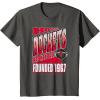 Houston Rockets NBA Breakaway T-Shirt – Men’s Black Small Classic Fit Short Sleeve Crew Neck T-Shirt(Asphalt Grey)