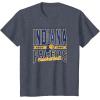 Indiana Pacers NBA Nonstop Action T-Shirt, Men’s Black Small(Heather Blue)